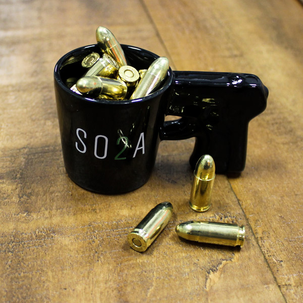 Shot Glass w/ Gun Handle (individual)